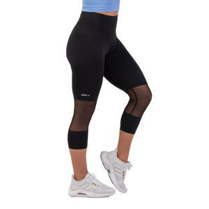 NEBBIA Feel Good Look Good 3/4 Legíny Sportovní High Waist 406 Black Barva: Černá, Velikost: XS