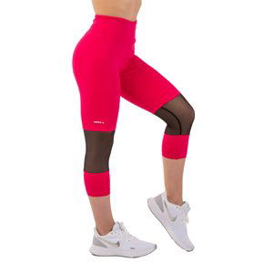 NEBBIA Feel Good Look Good 3/4 Legíny Sportovní High Waist 406 Pink Barva: Růžová, Velikost: M