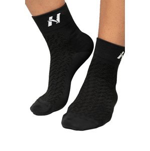 NEBBIA “HI-TECH” N-pattern crew ponožky 130 Black Barva: Černá, Velikost: 39-42