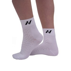 NEBBIA “HI-TECH” N-pattern crew ponožky 130 White Barva: Bílá, Velikost: 39-42