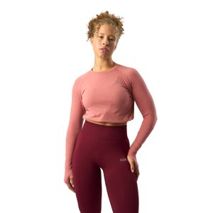 ICANIWILL Crop Top Define Cropped Adjustable Rose Barva: Old Rose, Velikost: M