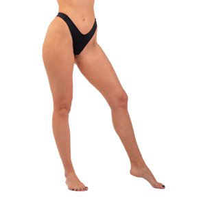 NEBBIA V-shape Bikini - spodný diel s vysokým vykrojením 456 Black Barva: Černá, Velikost: M