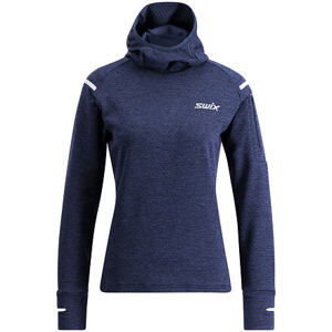 Dámská funkční mikina Swix Pace Midlayer Hooded 10059-23 velikost - textil S