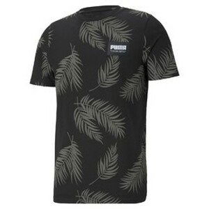 SUMMER COURT AOP Tee Puma Black