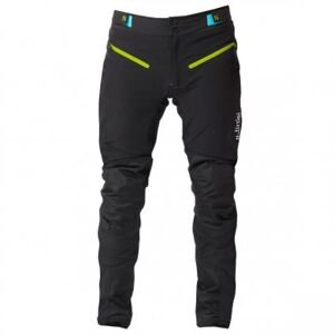 Kalhoty na kolo Dirtlej Trailscout Long Waterproof Black/Lime XXL