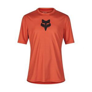 Pánský dres Fox - Ranger Ss Jersey Lab Head, Atomic Orange M