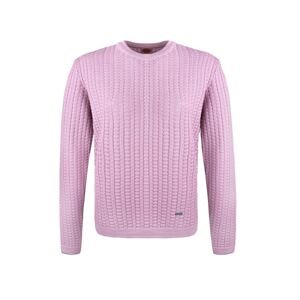 KAMA 5040 Merino svetr, růžová Velikost: XL