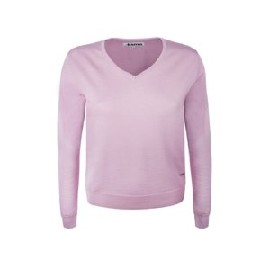 KAMA 5104 Merino svetr , růžová Velikost: XL