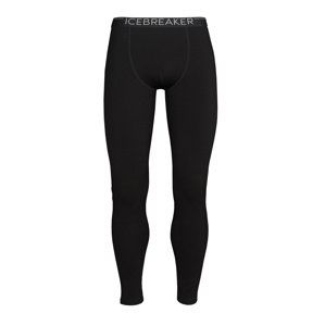 pánské merino spodky ICEBREAKER Mens Merino Leggings, Black velikost: M