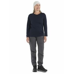 ICEBREAKER Wmns Granary LS Tee, Midnight Navy velikost: L