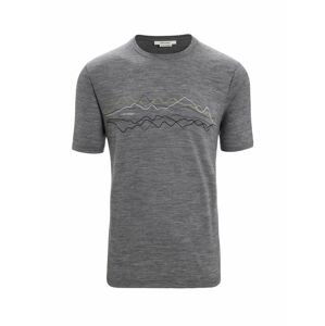 ICEBREAKER Mens Tech Lite II SS Tee Icebreaker, Gritstone Heather velikost: L