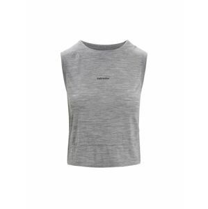 ICEBREAKER Wmns ZoneKnit™ Tank, Metro Heather velikost: L