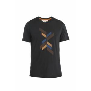 ICEBREAKER Mens Merino 125 Cool-Lite Sphere II SS Tee Le, Black velikost: S