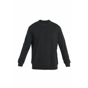 Pánský merino svetr ICEBREAKER Mens Merino Shifter II LS Sweatshirt, Black velikost: M