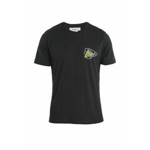 ICEBREAKER Mens Merino 150 Tech Lite II SS Tee Community, Black velikost: M