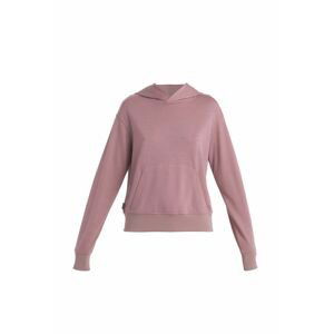 ICEBREAKER Wmns Merino Crush II LS Hoodie, Crystal velikost: M