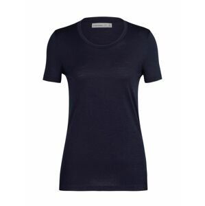 dámské merino triko krátký rukáv ICEBREAKER Wmns Tech Lite II SS Tee, Midnight Navy velikost: L