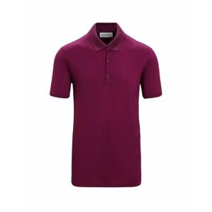 ICEBREAKER Mens Tech Lite II SS Polo, Go Berry velikost: M