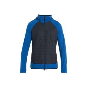 ICEBREAKER Mens Merino Quantum Hybrid LS Zip Hoodie, Lazurite/Midnight Navy velikost: XL