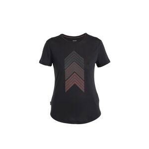 ICEBREAKER Wmns Merino 125 Cool-Lite™ Sphere III SS Tee Peak Sprint, Black velikost: L