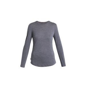 ICEBREAKER Wmns Merino 125 Cool-Lite™ Sphere III LS Tee, Midnight Navy Heather velikost: L