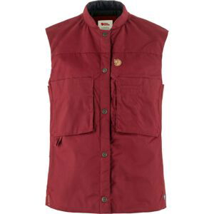 FJÄLLRÄVEN Singi Padded Vest W, Bordeaux Red (vzorek) velikost: S