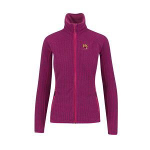 Dámská mikina KARPOS W Rocchetta Fleece, Boysenberry velikost: XL