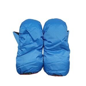 Dětské péřové rukavice KWAK Porrima velikost: 10 - 12 let, barva: modrá - červená