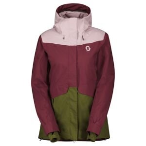 Dámská bunda SCOTT Jacket W's Ultimate Dryo Plus, Cloud Pink/Wild Red (vzorek) velikost: M