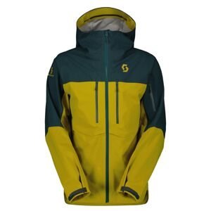Pánská bunda SCOTT Jacket M's Explorair DryoSpun 3L, Aruba Green/Savanna Green (vzorek) velikost: M