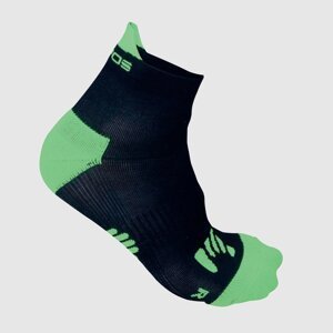 KARPOS M Lavaredo Socks, Black/Green Fluo (vzorek) velikost: M/L
