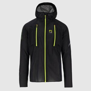 KARPOS M Lavaredo Rain Jacket, Black/Green Fluo (vzorek) velikost: M