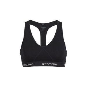 dámská merino podprsenka ICEBREAKER Wmns Sprite Racerback Bra, Black velikost: L