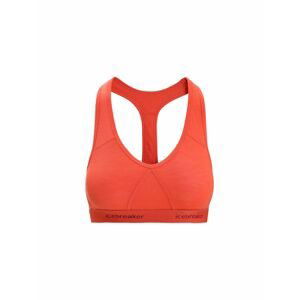 ICEBREAKER Wmns Sprite Racerback Bra, Vibrant Earth velikost: S