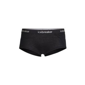 dámské merino kalhotky ICEBREAKER Wmns Sprite Hot pants, Black velikost: M