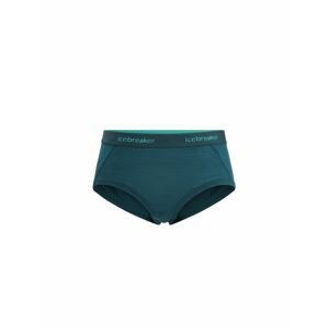 ICEBREAKER Wmns Sprite Hot pants, Green Glory velikost: L