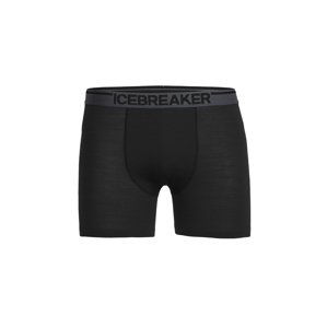 pánské merino boxerky ICEBREAKER Mens Anatomica Boxers, Black velikost: M