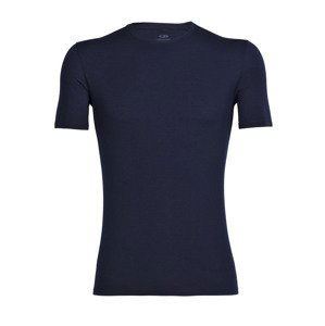 pánské merino triko krátký rukáv ICEBREAKER Mens Anatomica SS Crewe, Midnight Navy velikost: S