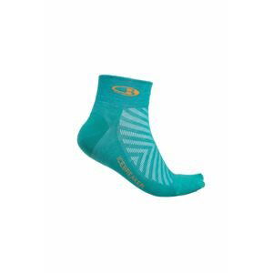 ICEBREAKER Wmns Run+ Ultralight Mini, Flux Green/Solar velikost: M