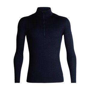 pánské merino triko ICEBREAKER Mens 200 Oasis LS Half Zip, Midnight Navy velikost: S