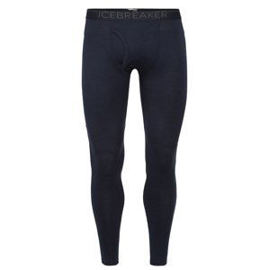 pánské merino spodky ICEBREAKER Mens 200 Oasis Leggings w Fly, Midnight Navy velikost: L