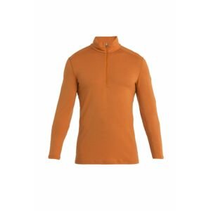 ICEBREAKER Mens 260 Tech LS Half Zip, Earth velikost: XL