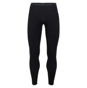 pánské merino spodky ICEBREAKER Mens 260 Tech Leggings, Black velikost: S