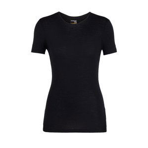 dámské merino triko krátký rukáv ICEBREAKER Wmns 175 Everyday SS Crewe, Black velikost: XS