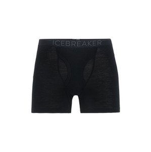 pánské merino boxerky ICEBREAKER Mens 175 Everyday Boxers w fly, Black velikost: M