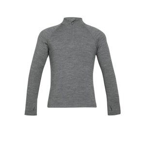 dětské merino triko ICEBREAKER Kids 260 Tech LS Half Zip, Gritstone HTHR velikost: 5