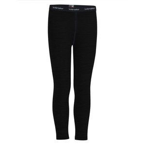 dětské merino spodky ICEBREAKER Kids 260 Tech Leggings, Black velikost: 5