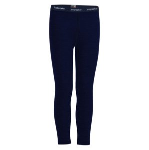 dětské merino spodky ICEBREAKER Kids 260 Tech Leggings, Midnight Navy velikost: 5