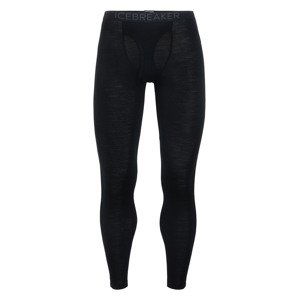 pánské merino spodky ICEBREAKER Mens 175 Everyday Leggings w Fly, Black velikost: M