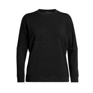 dámská merino mikina ICEBREAKER Wmns Momentum LS Crewe, Black velikost: S